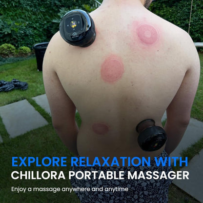 4-in-1 Smart Cupping Therapy Massager with Red Light Therapy for Targeted Pain Relief, Knots, Aches, Muscle